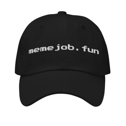 memejob Dark Dad Hat