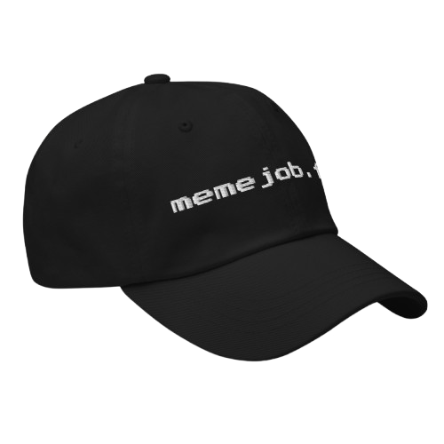memejob Dark Dad Hat
