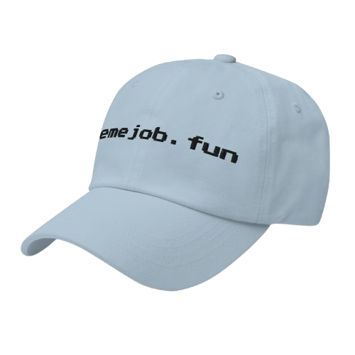 memejob Light Dad Hat