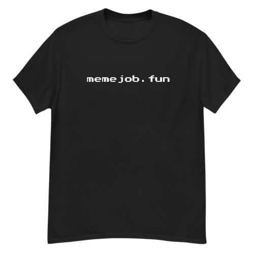 memejob Double-Sided Dark T-Shirt