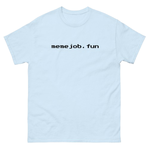 memejob Double-Sided Light T-Shirt
