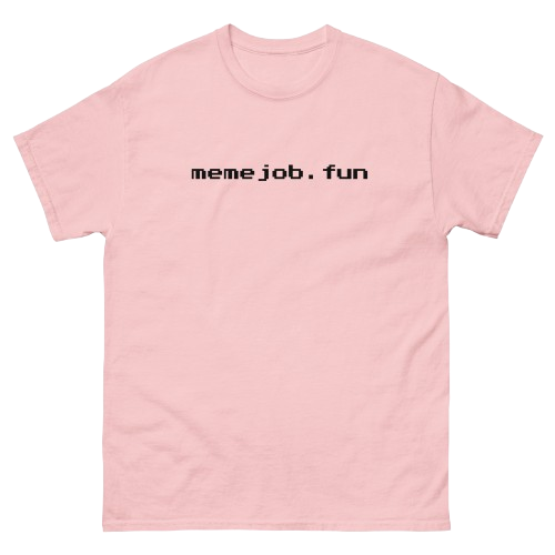 memejob Double-Sided Light T-Shirt