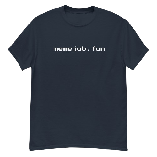 memejob Double-Sided Dark T-Shirt